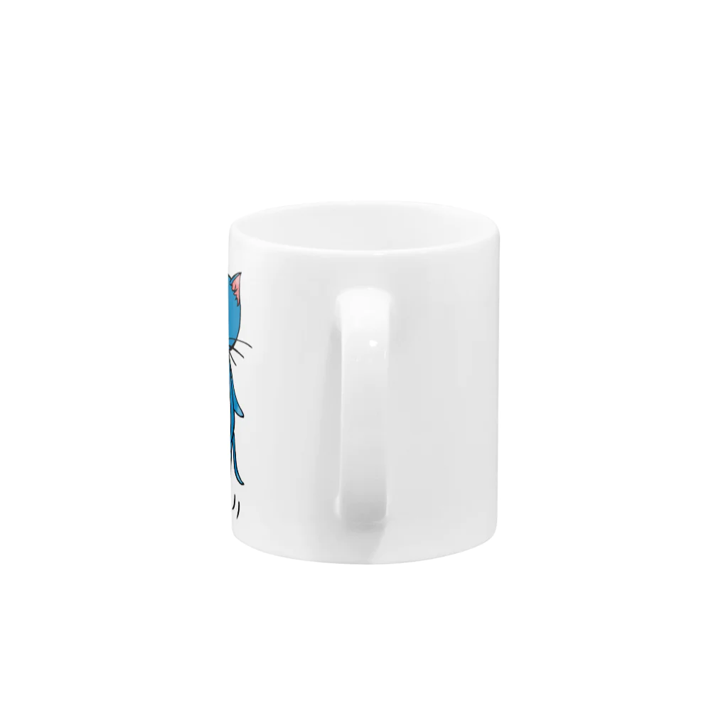 【コココットン】ロクのロックロック Mug :handle