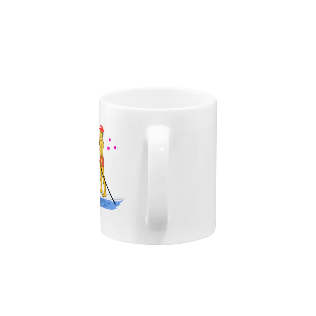 LIKE A GLIDING BIRDのSUP Mug :handle