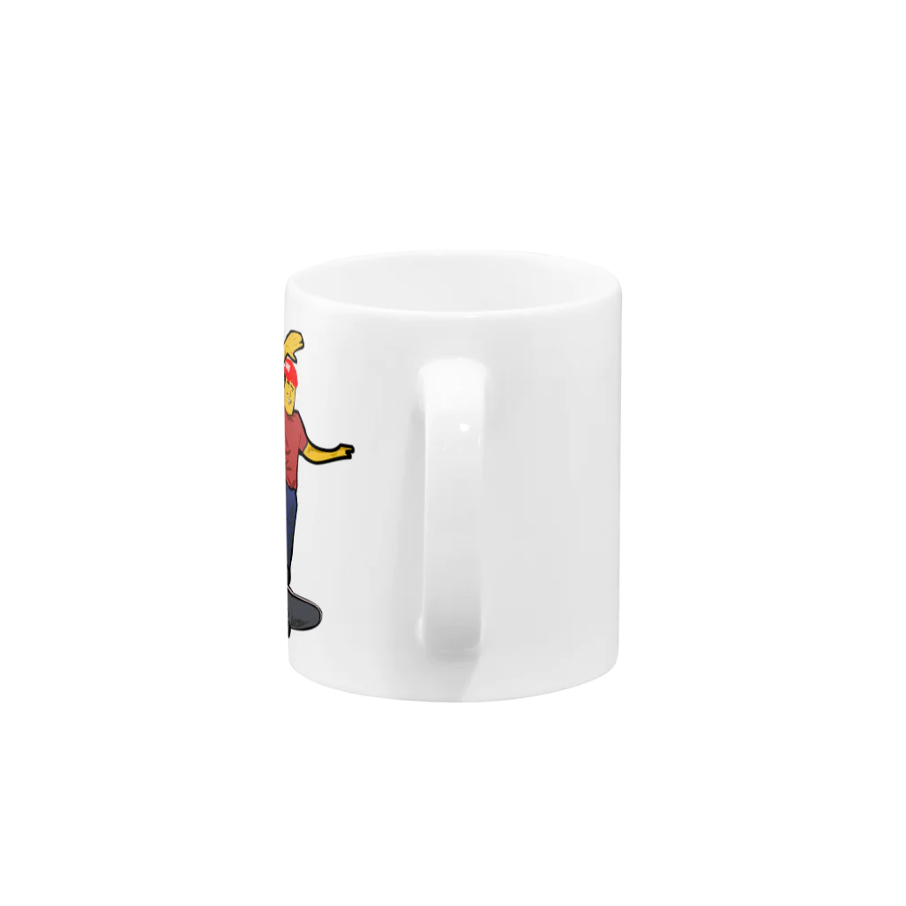 LIKE A GLIDING BIRDのSK8 Mug :handle