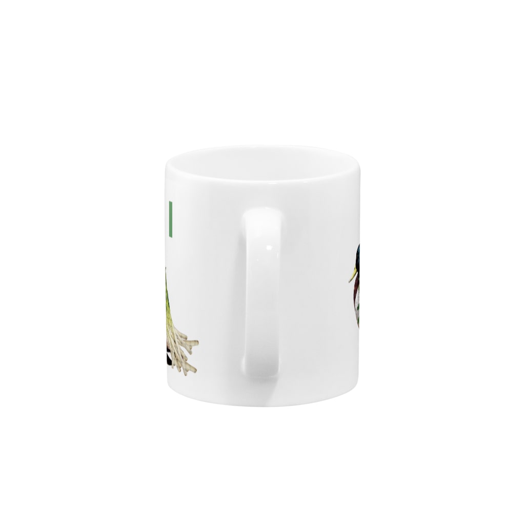 chicodeza by suzuriのカモネギマグカップ Mug :handle