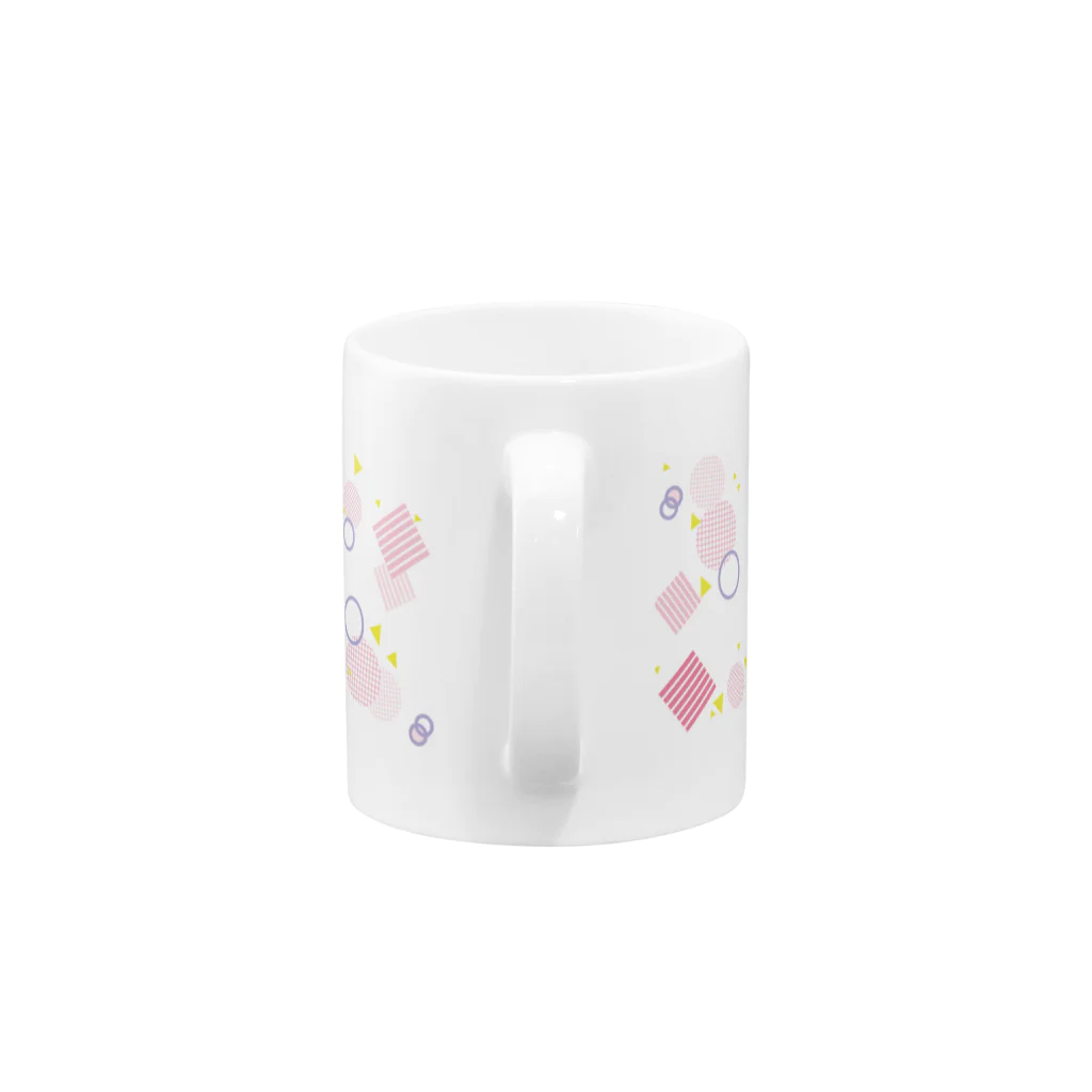 フルカラ★カラフルのカラフルポップなマグカップ Mug :handle