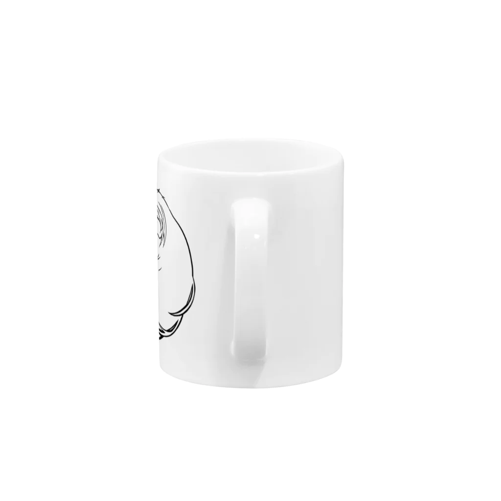 LichtmuhleのI❤︎CAVY-シェルティモルモット Mug :handle