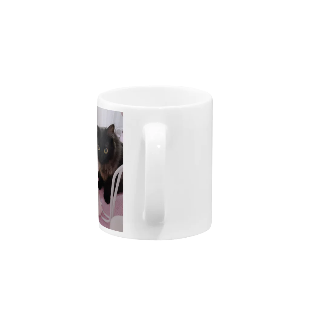 いぬのひとんちのいぬとねこ Mug :handle