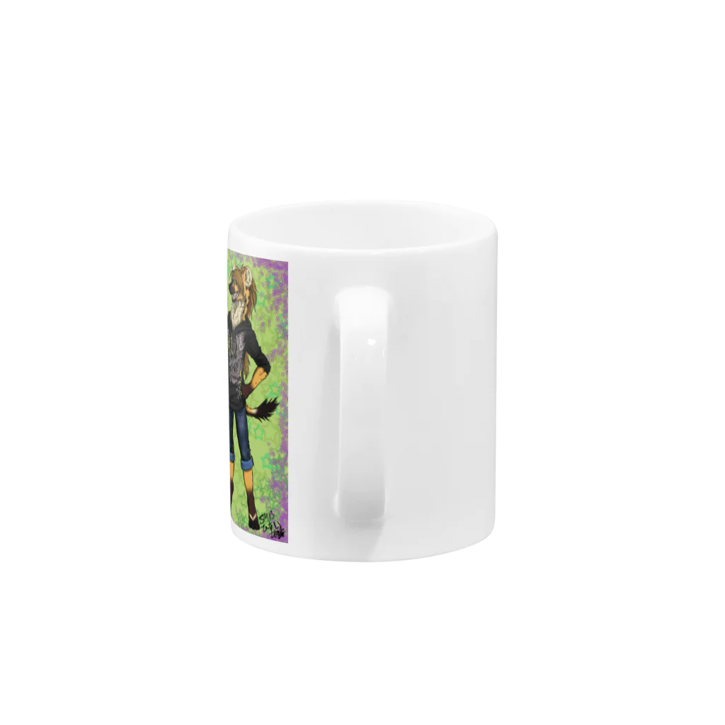 はやゆーのHyena girl Mug :handle