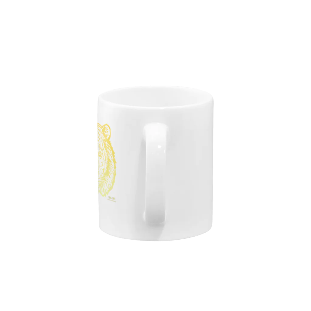 MIGERYのMIGERY トラ Mug :handle