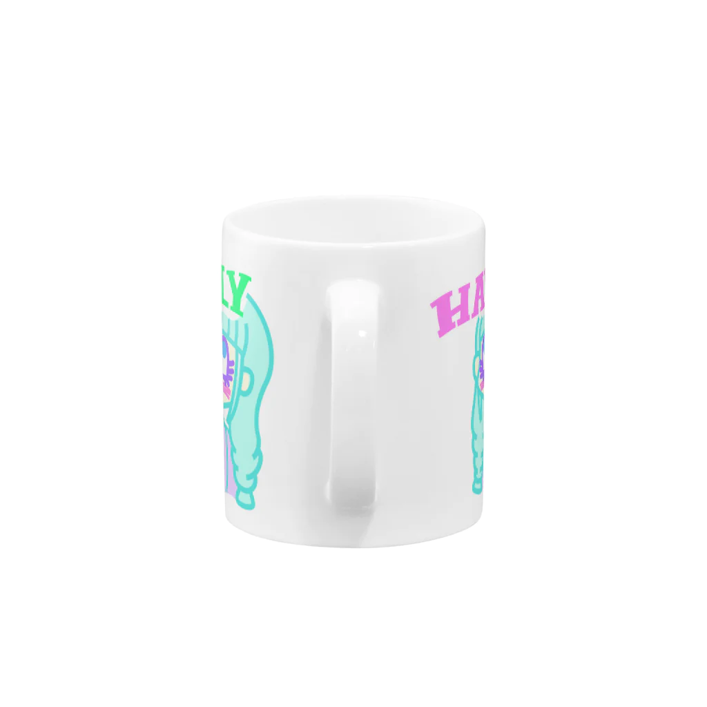 SAABOのHAPPY LOVELY Mug :handle