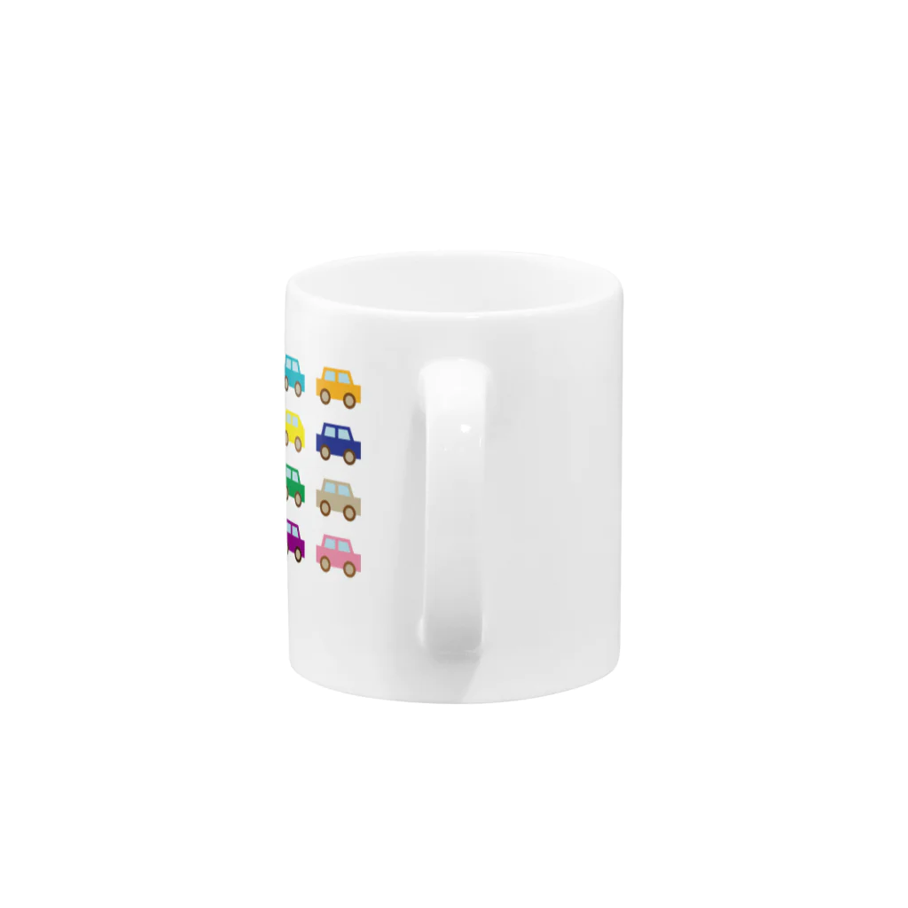 フォーヴァのCARS Mug :handle