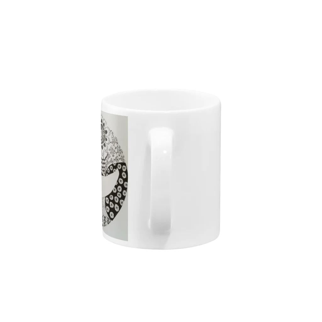 MA3の熱き情熱のバナナ Mug :handle