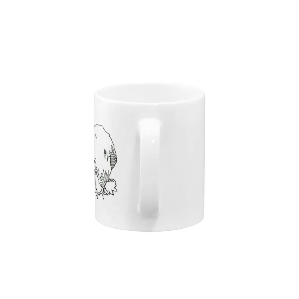 たまごぼうしのこっこのあたま Mug :handle