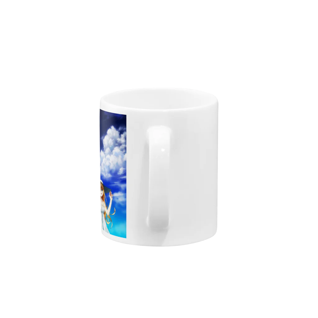 春紫苑の夏 Mug :handle