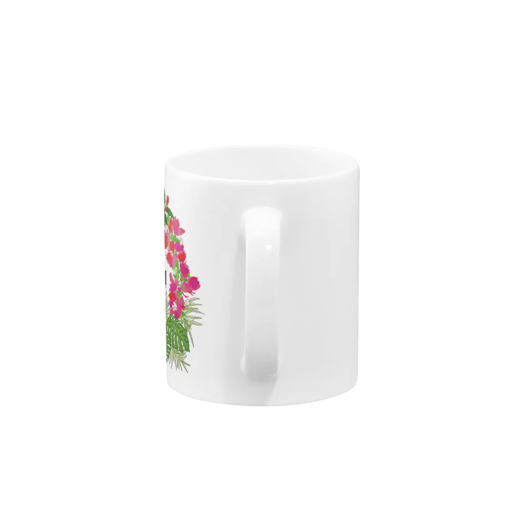 Rio del Takaの花輪HAWAII Mug :handle