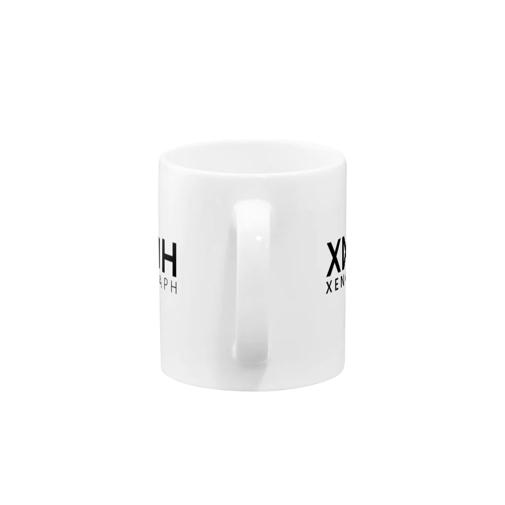 XENOGRAPHのLOGO MC 01 White Mug :handle