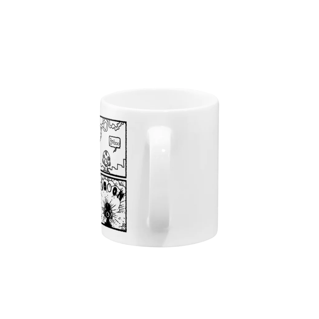 -JUNYA-のバビーちゃん  Mug :handle