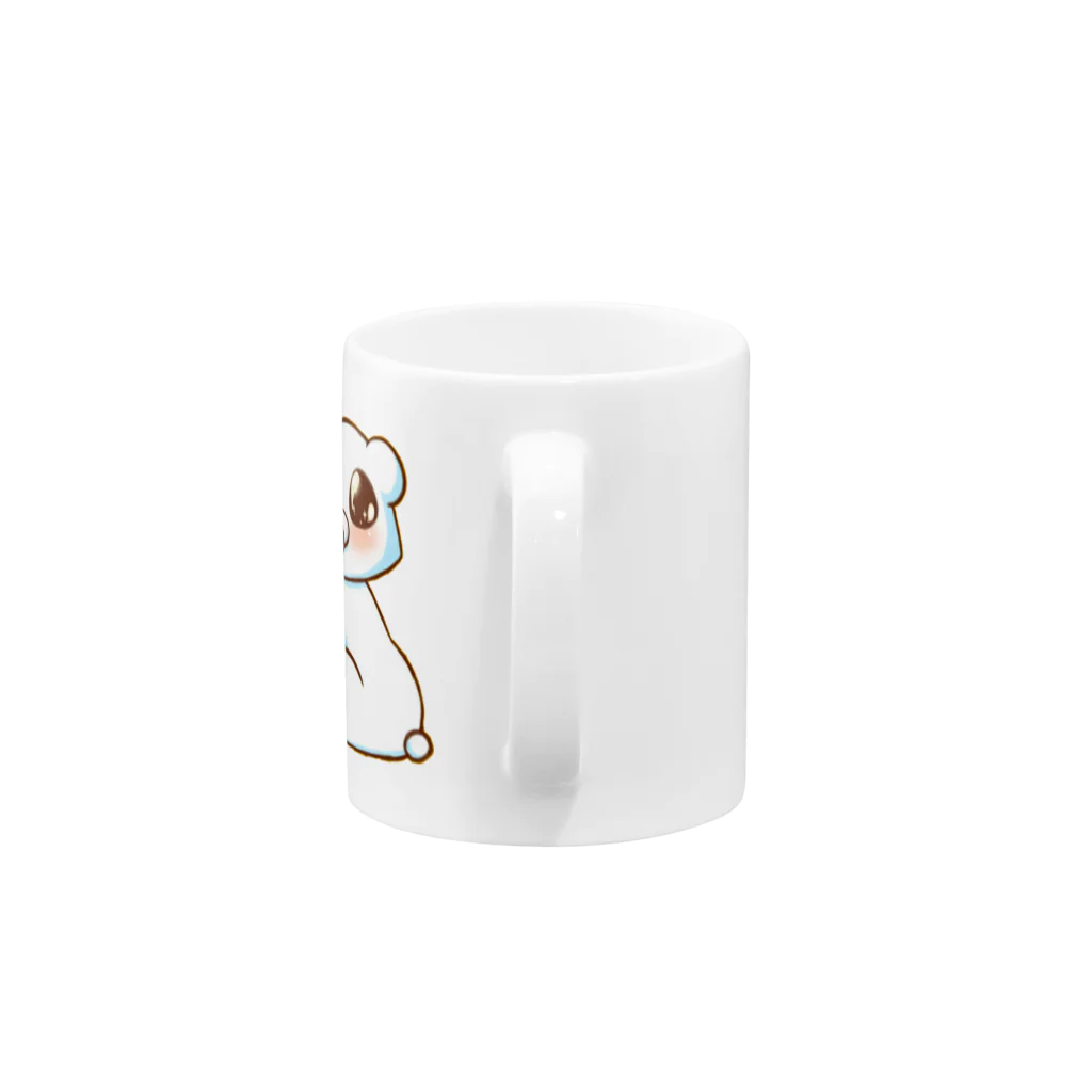 SAKUずきんのベイビーきょん Mug :handle