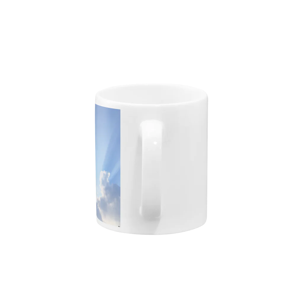 suisuiの雲の裏 Mug :handle