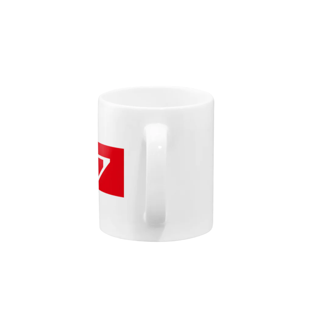 T-maniaのスタッフT Red Mug :handle