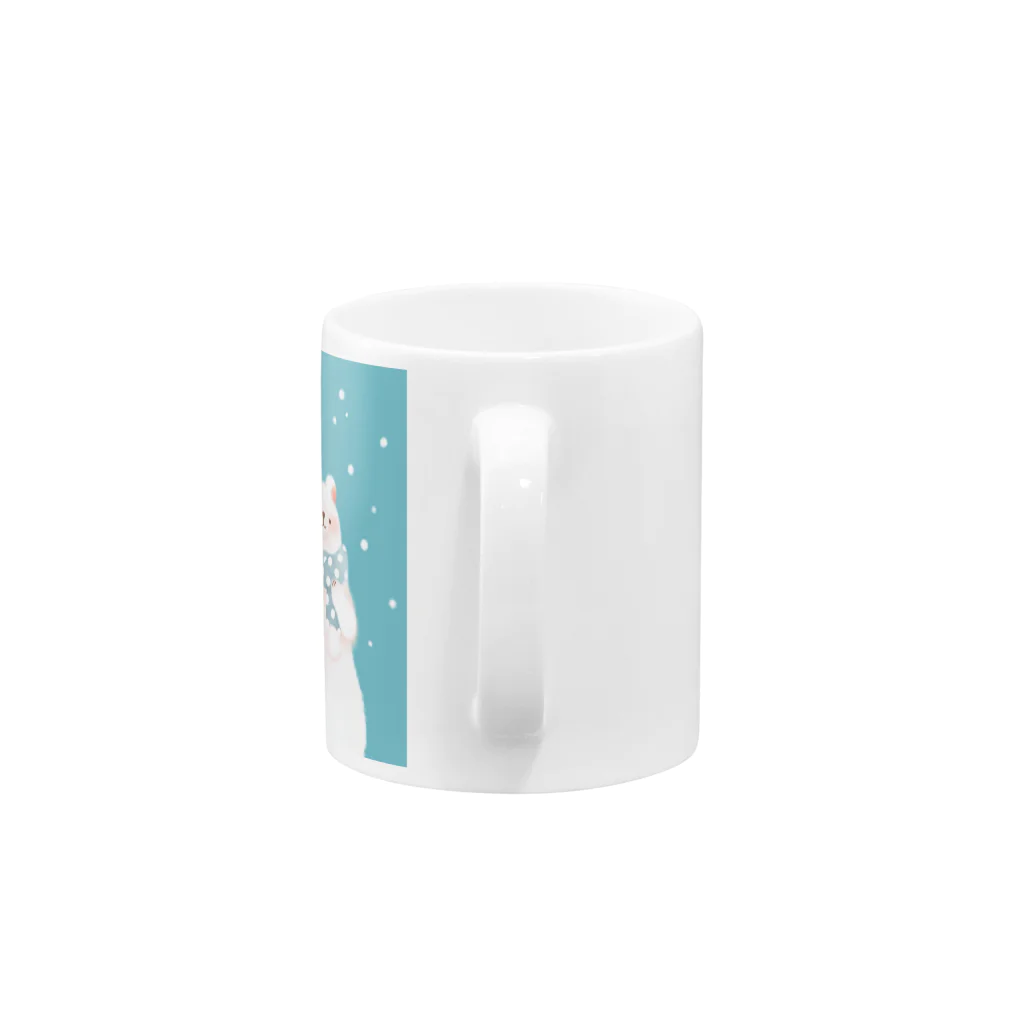 仔飴のpolar bear Mug :handle