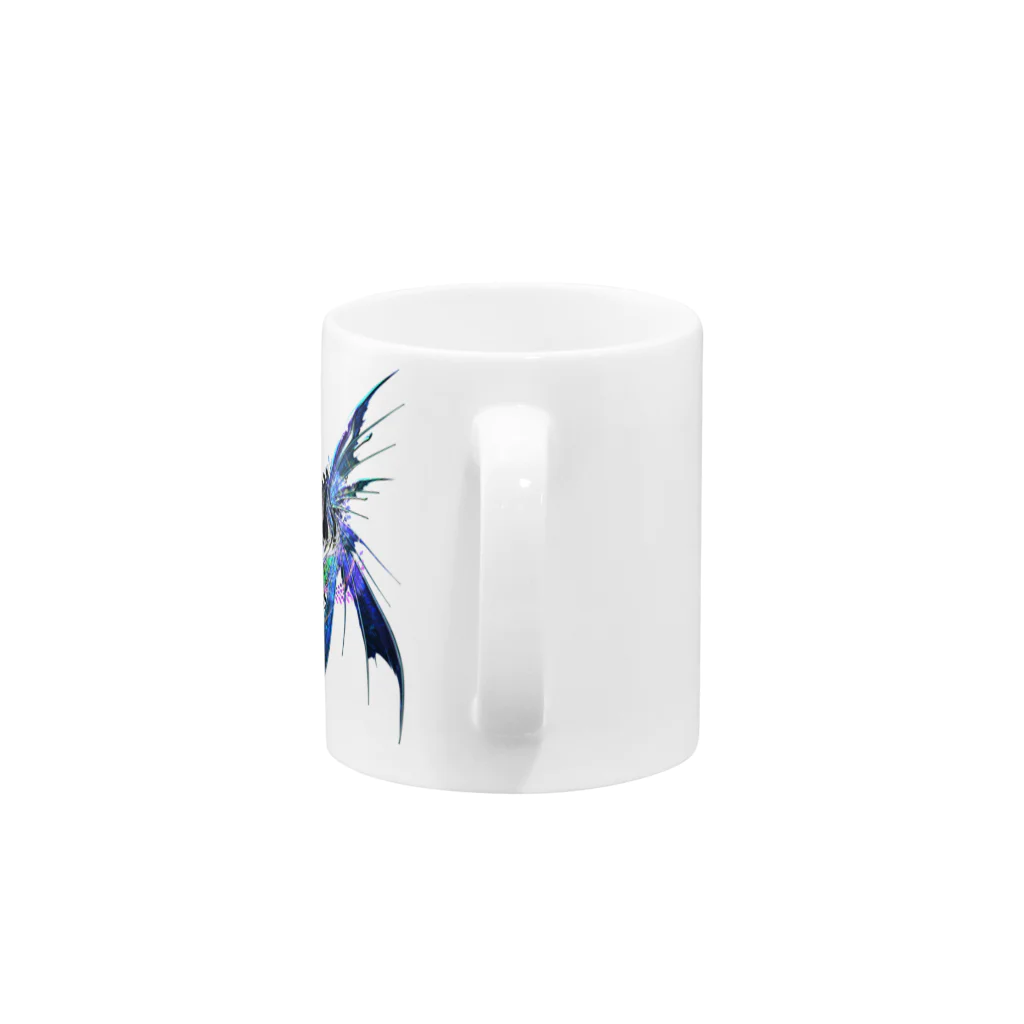 すきゅびとのWing.zip Mug :handle