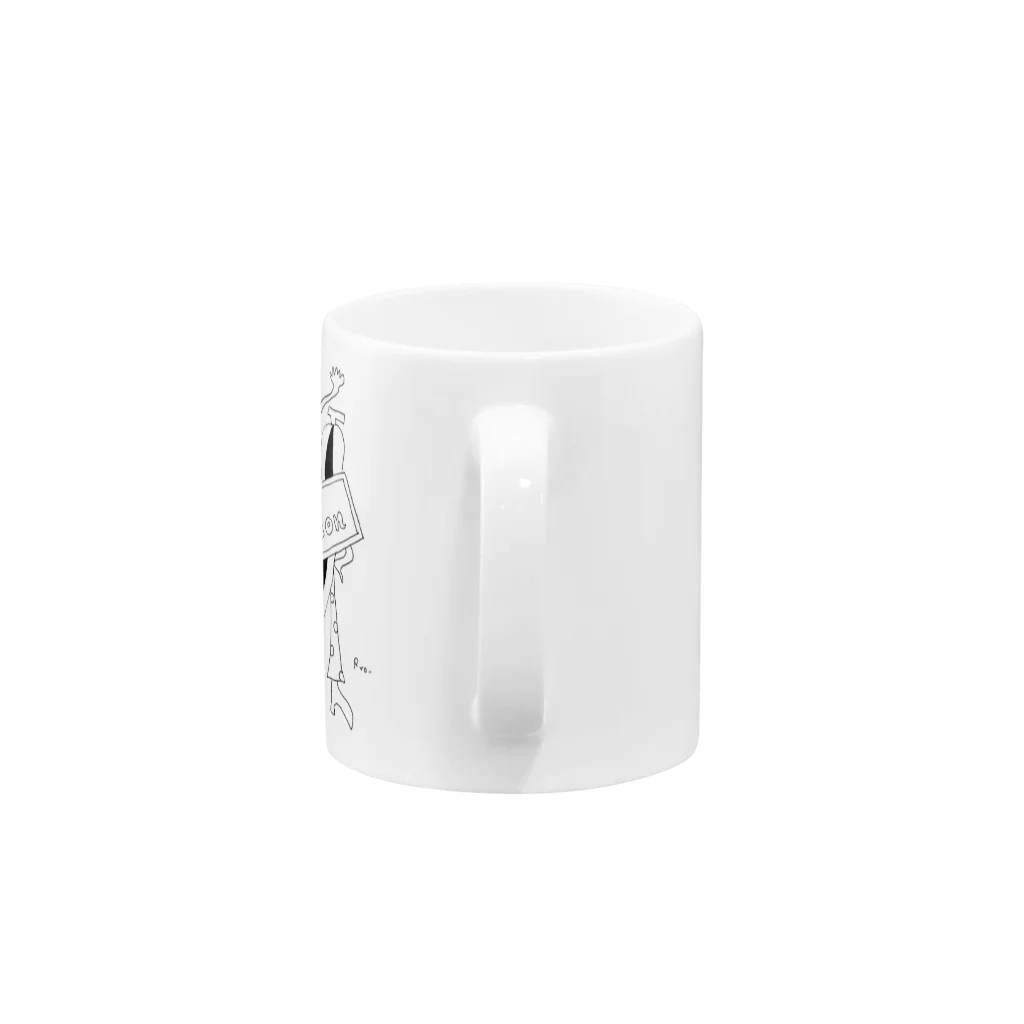 Rmetierのバナナマン Mug :handle