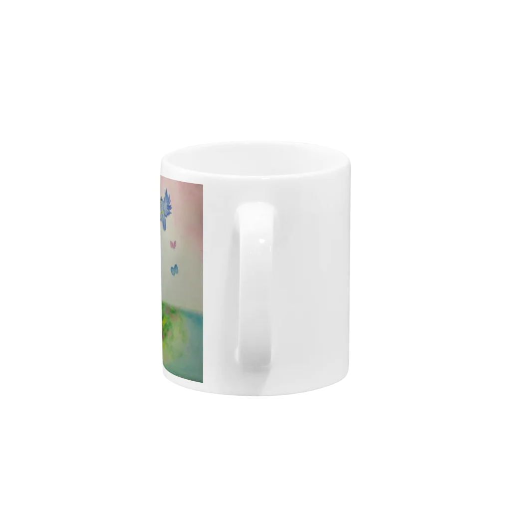 soranotanekoの花の帽子 Mug :handle