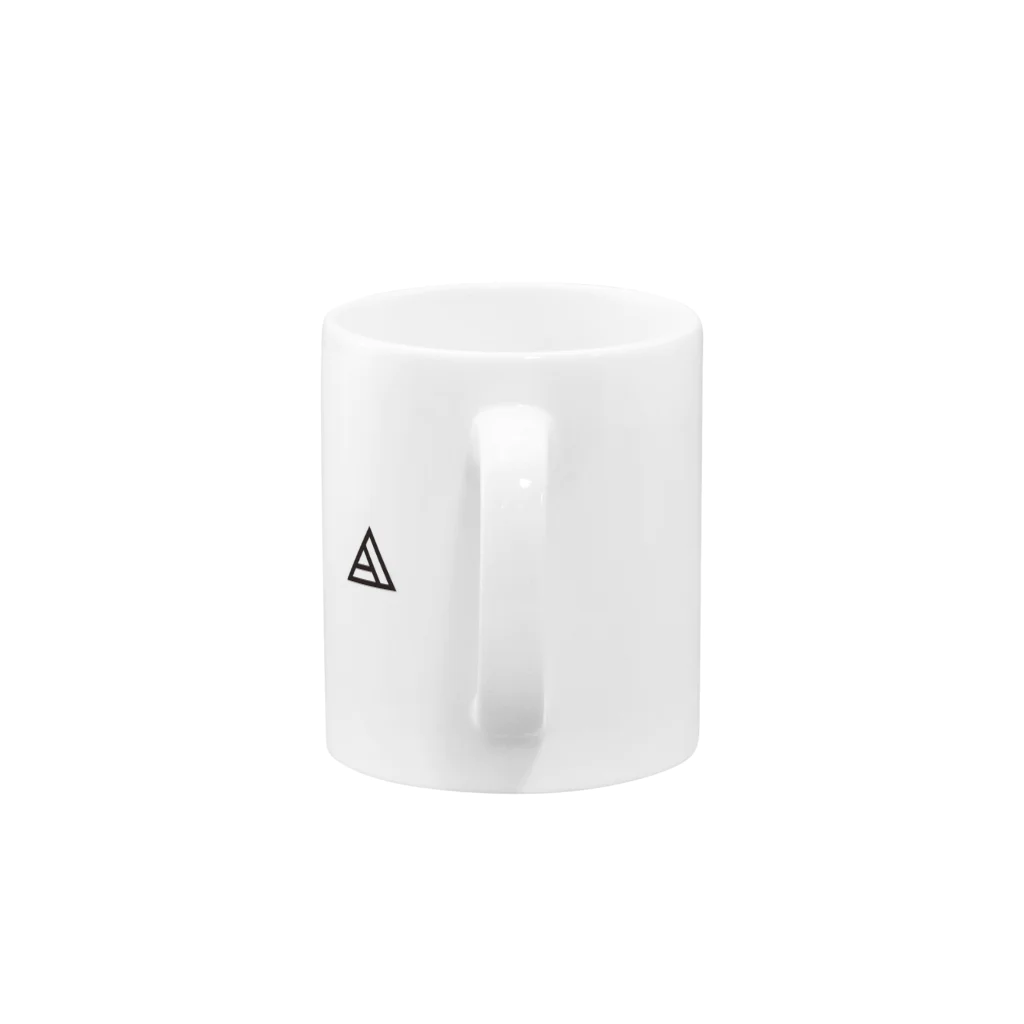 TheFabricARTSのTheFabricARTS△ロゴ Mug :handle