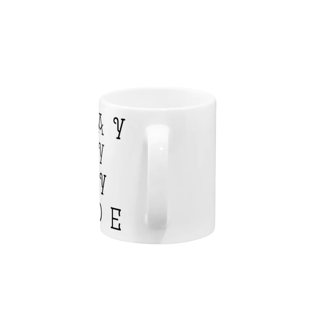 yossyのstay  by my side Mug :handle