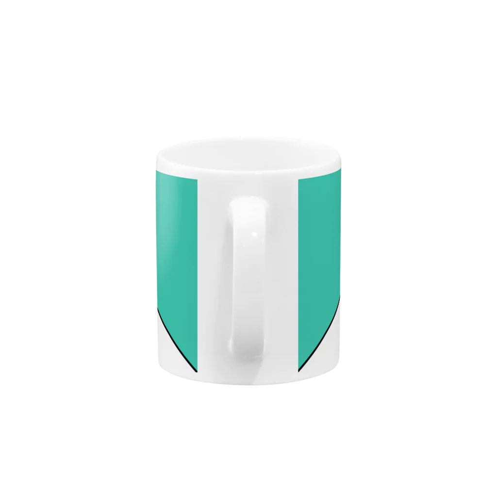 あげまんじうのかわいいネネココ｛みどり｝ Mug :handle