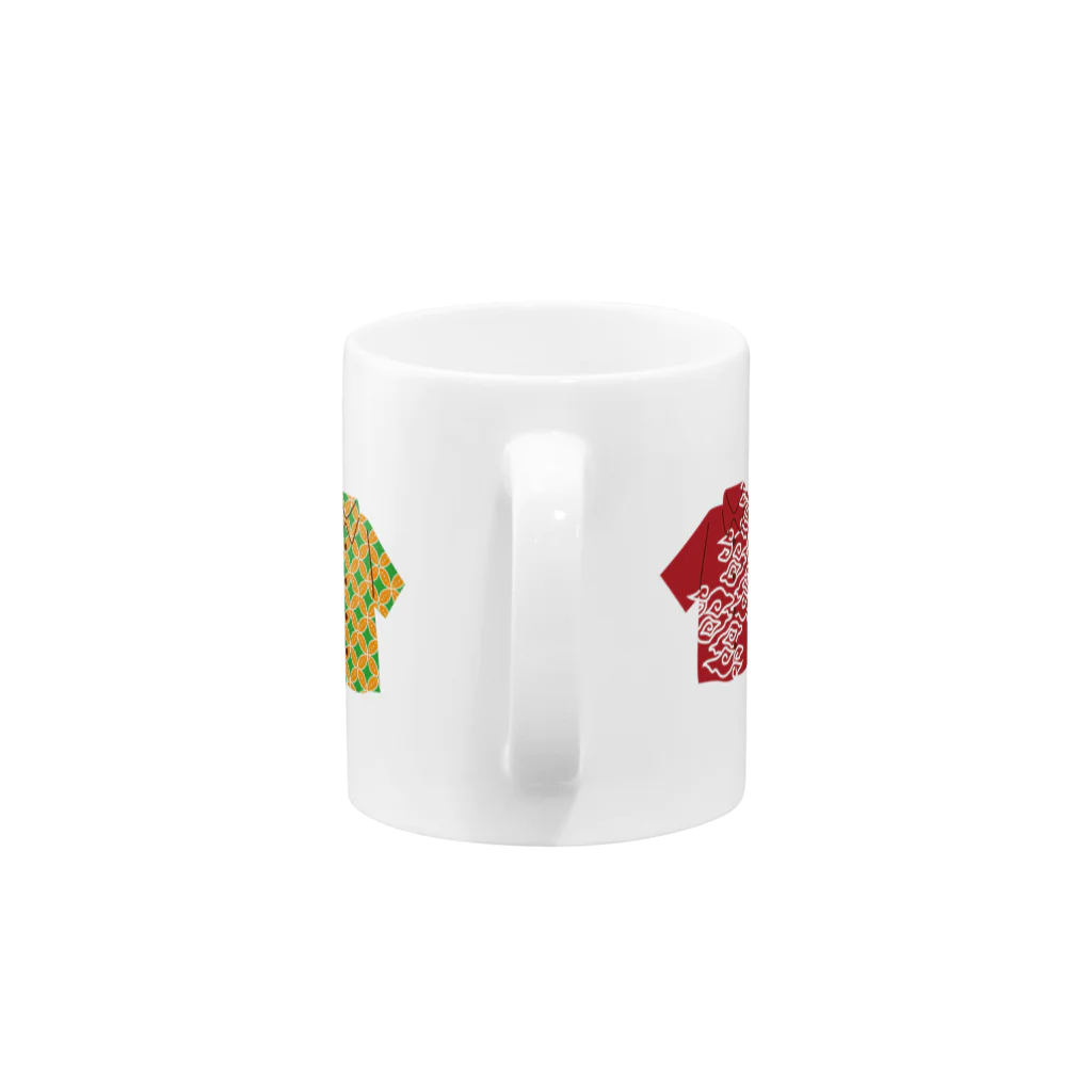 ナシゴレンとバティックのおみせのインドネシアのバティック Mug :handle