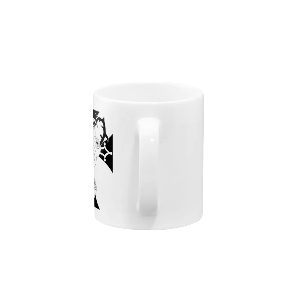 ESCHATOLOGYのアイボールクロス Mug :handle