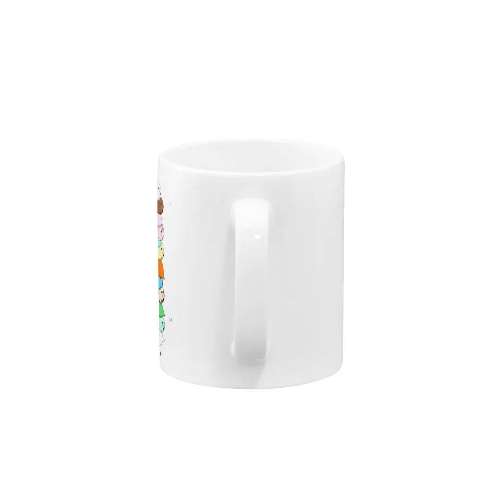 しろたやのゆきもちアイス Mug :handle