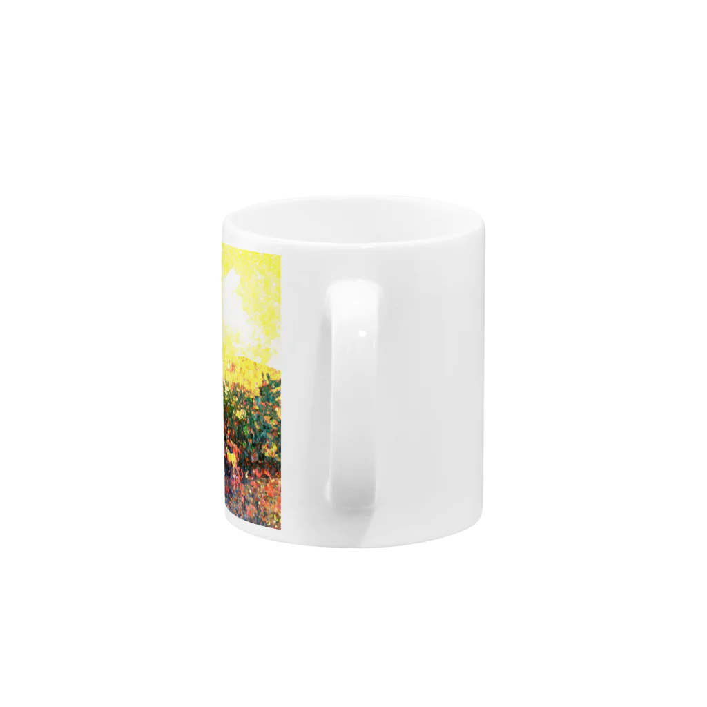 うゆのHellenic Summer Mug :handle