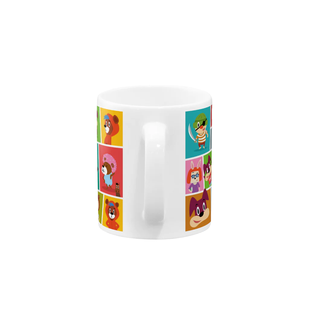 WooofyのWooofys cartoon Mug :handle