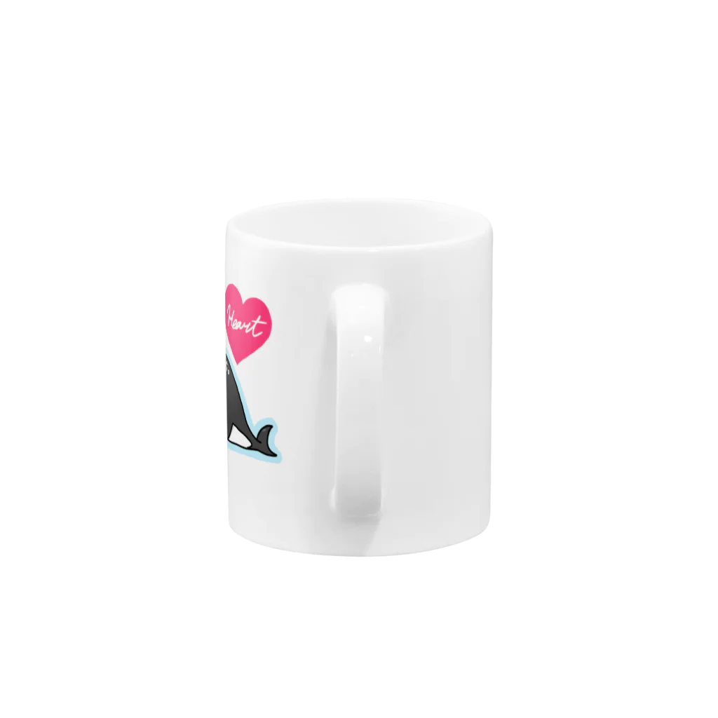 はぁとののーまるしゃち Mug :handle