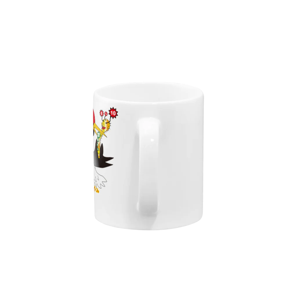 mak0-ganicの増税反対！ Mug :handle