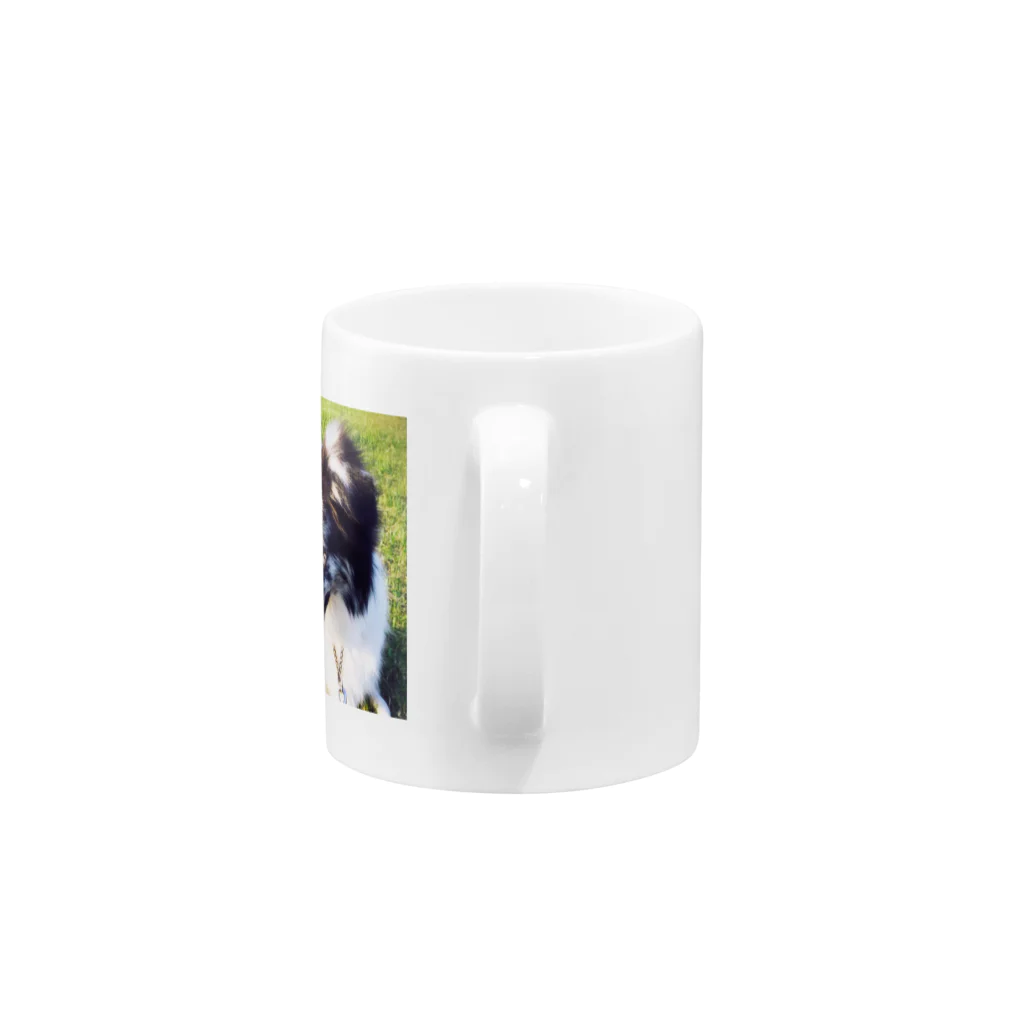 DAISYのボーダーコリーの休日 Mug :handle