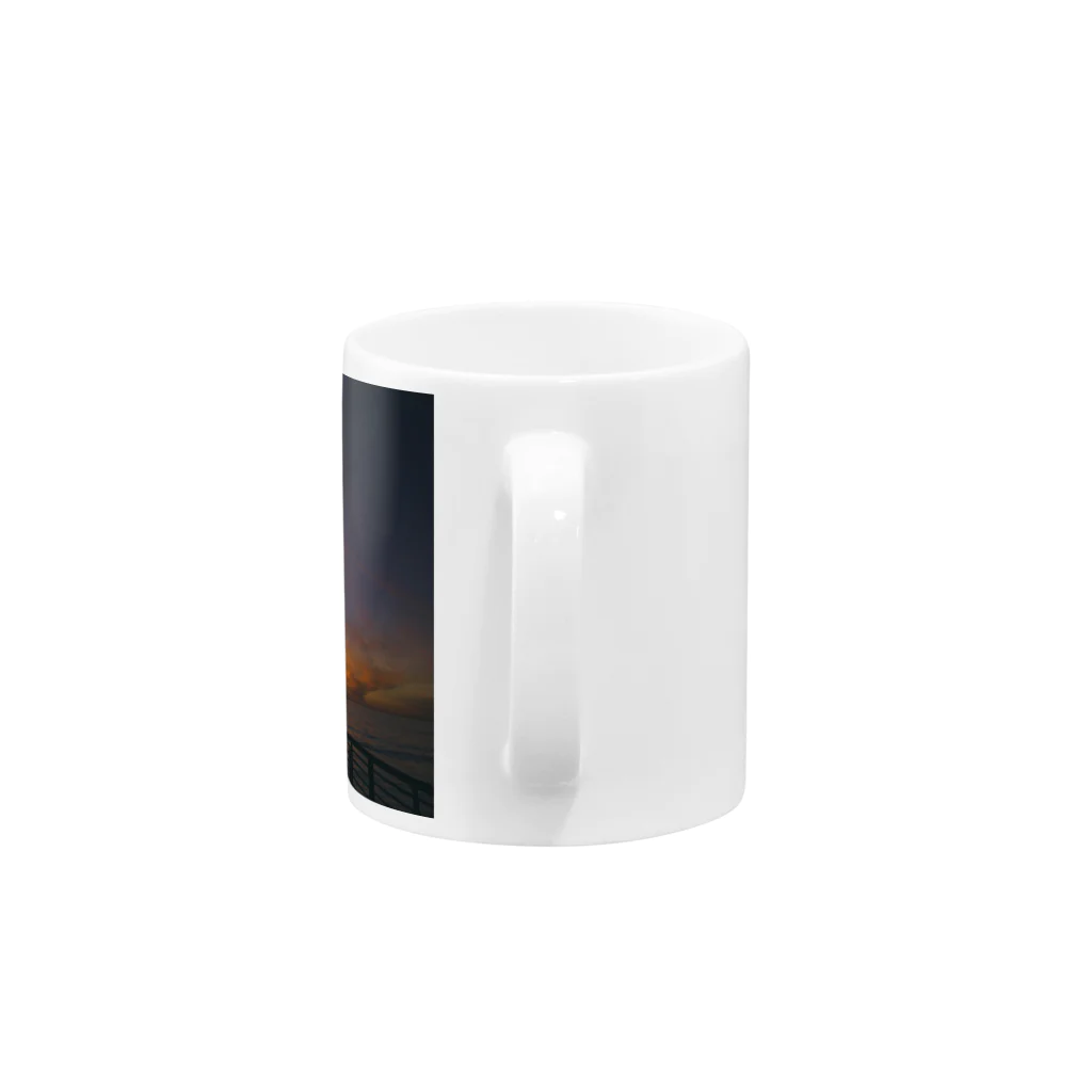 NAKAGAWA TのSunset Mug :handle