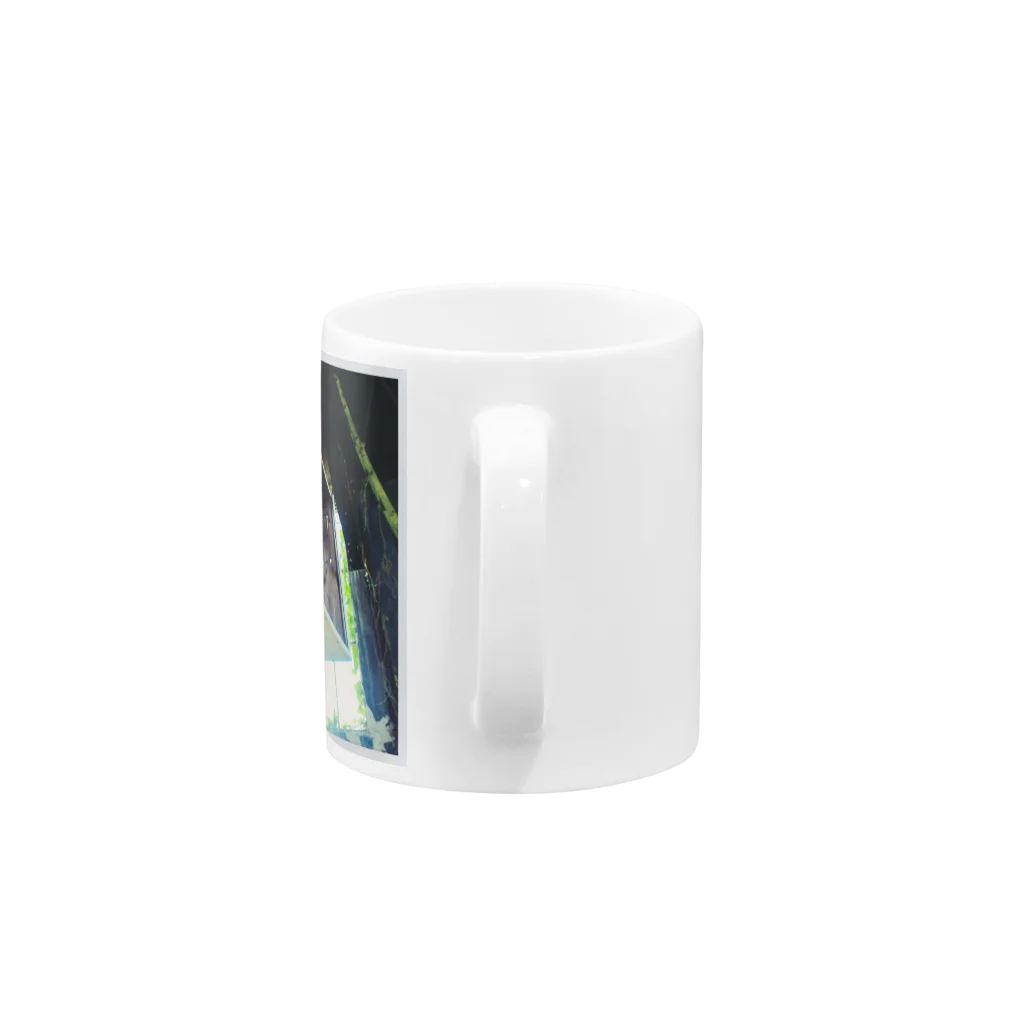 Phantom Plants shopの自分を大切に(豊後森機関庫 Mug :handle