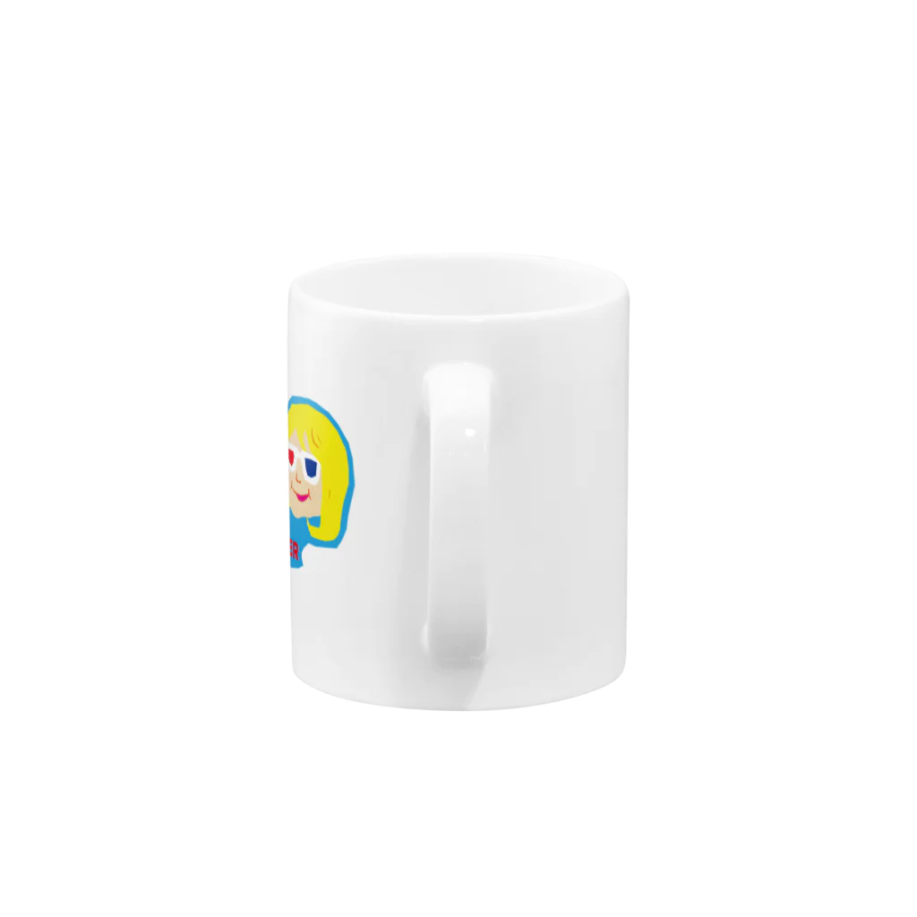 Dream ShakeのLUCKY BURGER Mug :handle