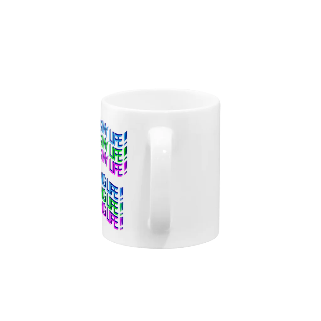 たくちゃんのPUNK ROCK Mug :handle