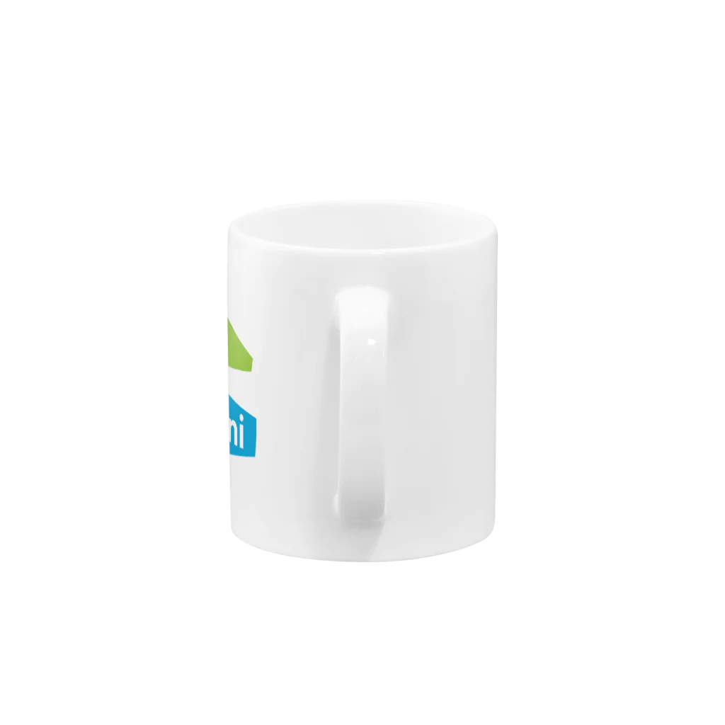 Kimini英会話 オフィシャルストアのKimini Quote with Logo Mug :handle