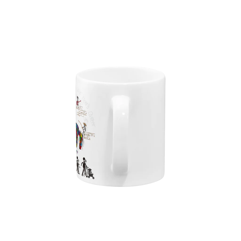 sevensroomのSEVEN'S ROOM7周年グッズ Mug :handle