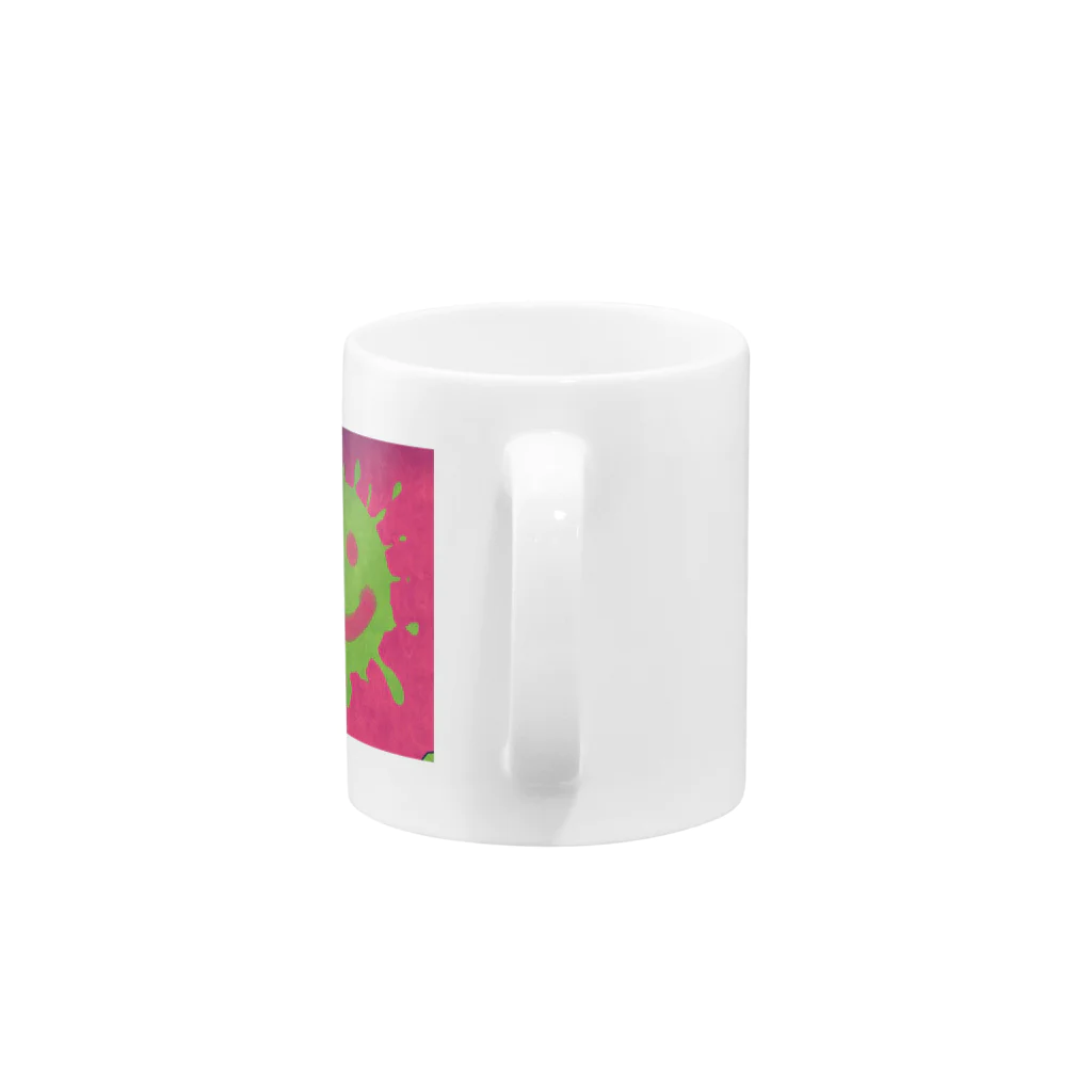 ぱんくのpan9smile Mug :handle