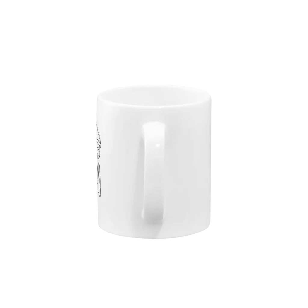 oyasmurの囲い Mug :handle