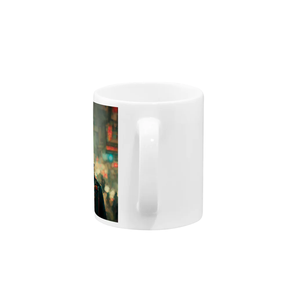 Transyのcyberpunk 1 Mug :handle