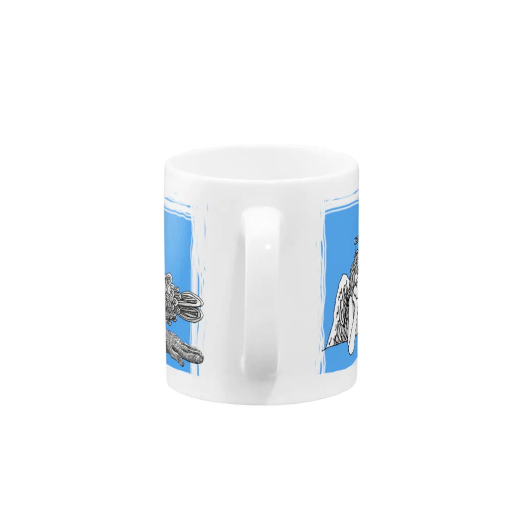 おつかれさまですのfish Mug :handle