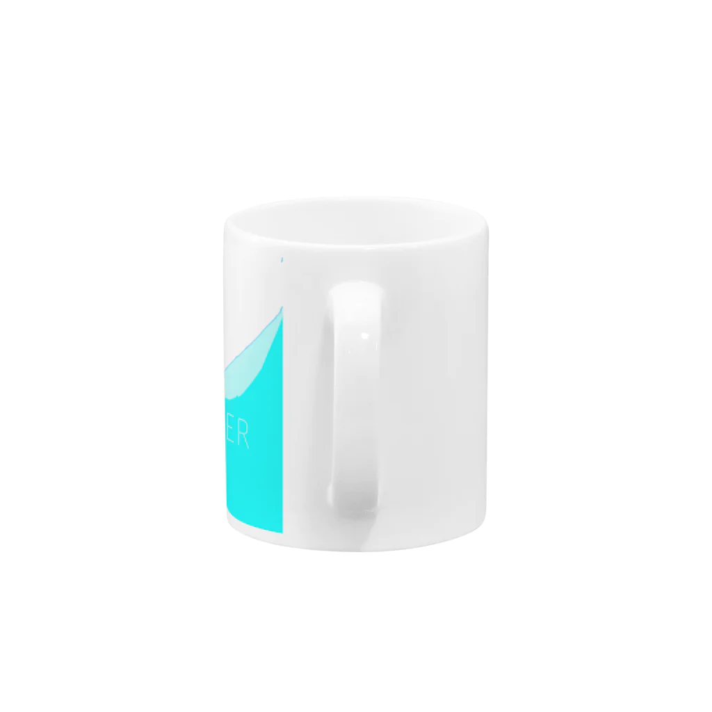 ばっくのなつのあひる Mug :handle