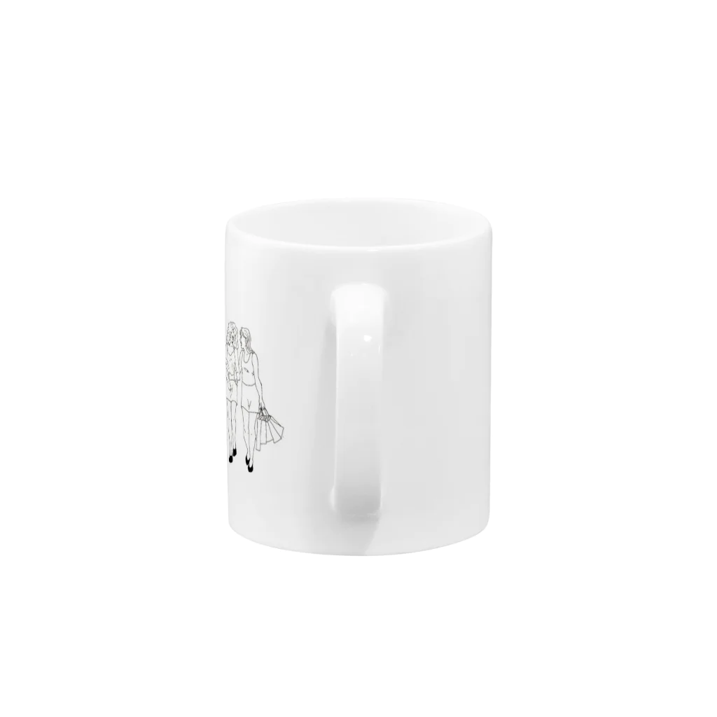 SEIBUN-GAKKAIのlas chicas Mug :handle