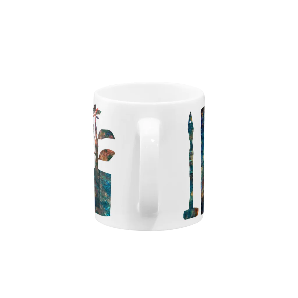 火風水埜の読書のためのマグカップ Mug :handle