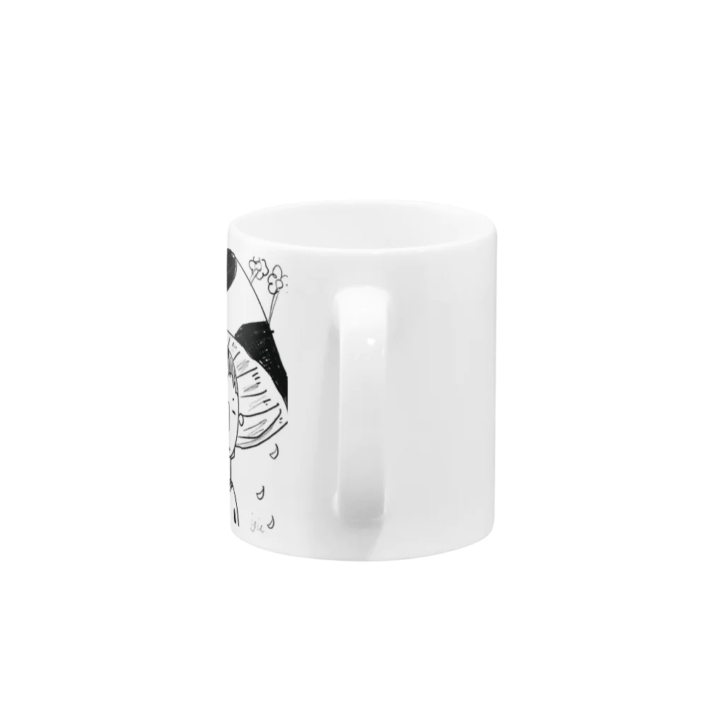 きのこのきのこ少女 Mug :handle