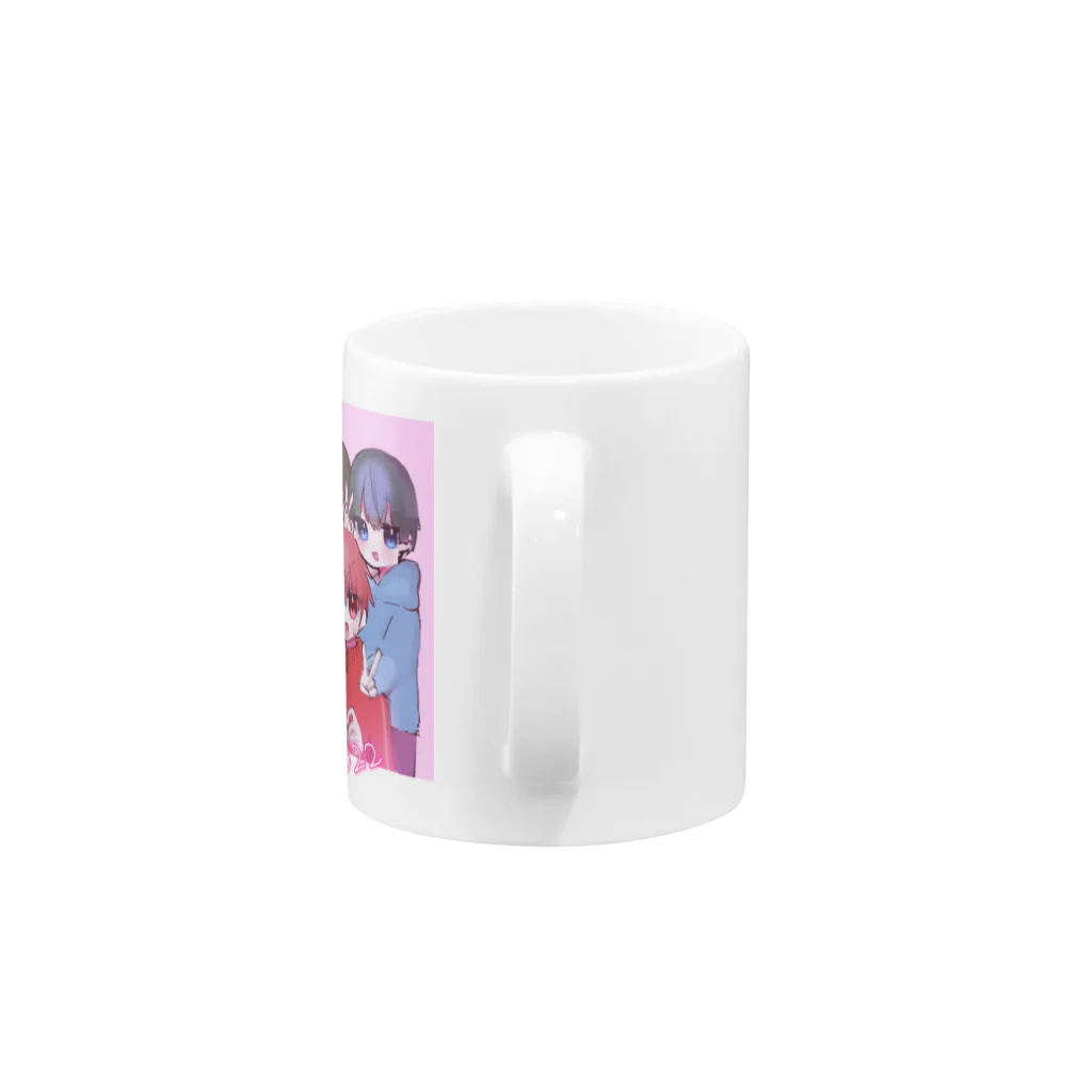 彩袋あーと展のからぐるぐっず Mug :handle